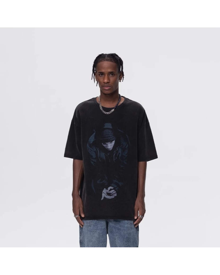 Embroidered Graphic T-Shirt